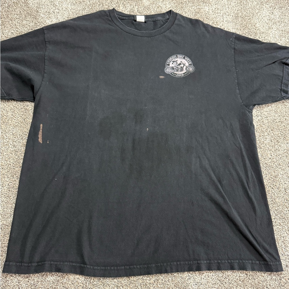 Black Graphic Men's T-Shirt